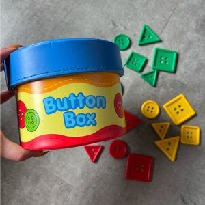 Lakeshore Sorting Preschool Button Size-Sorting Box